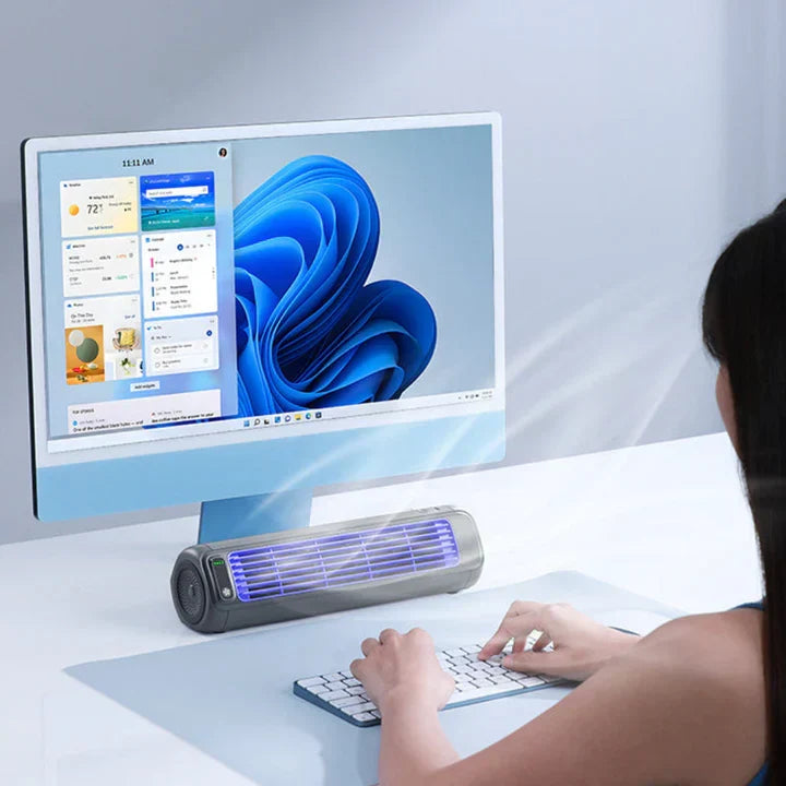 Rechargeable Cordless Bladeless Fan Air Cooler