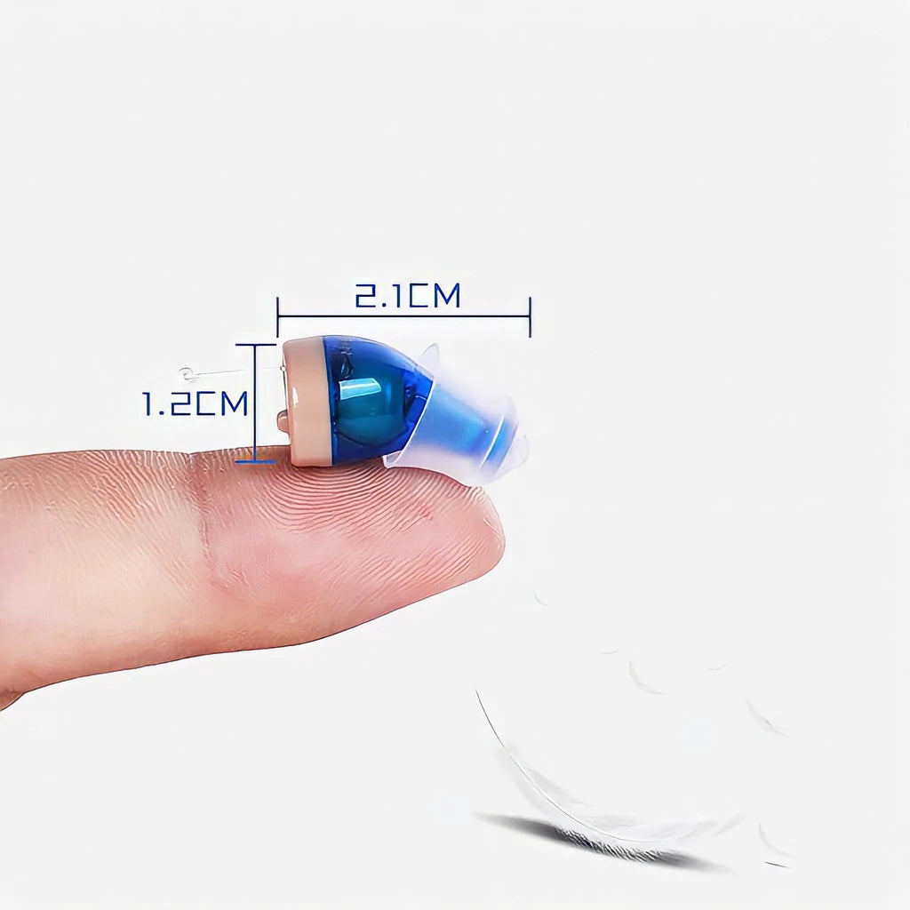 Rechargeable In-Ear Hearing Amplifiers – Discreet, Comfortable with Clear Sound for Daily Use