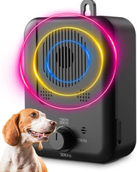 Rechargeable Ultrasonic Anti-Barking Dog Deterrent Device with 15-Meter Range