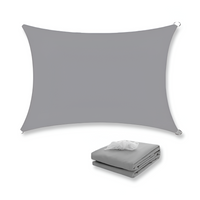 Rectangular Sun Shade Sail for Patio and Garden - Effective Shade with Durable Construction