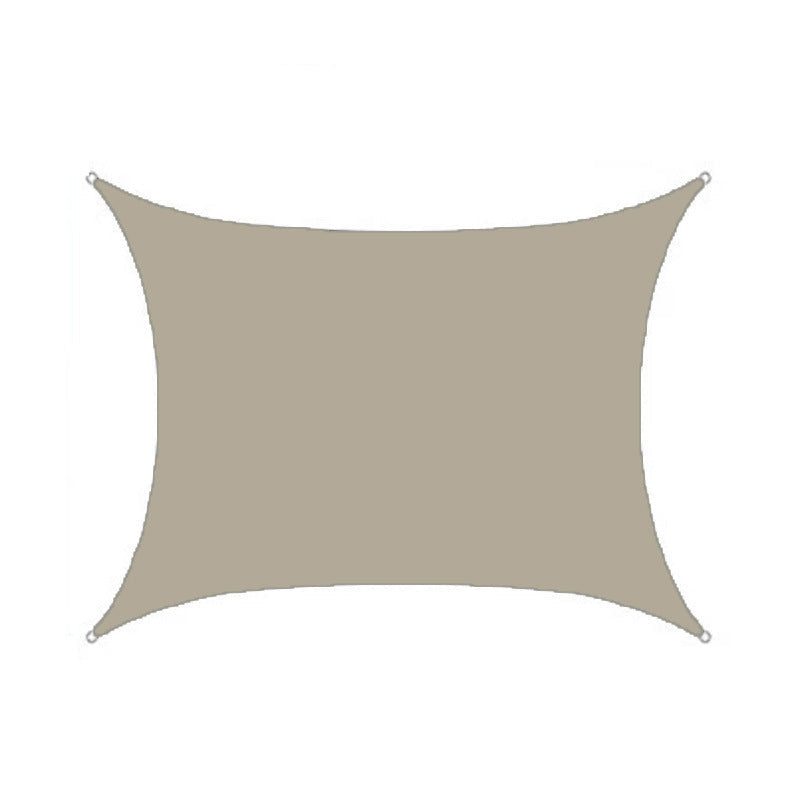 Rectangular Sun Shade Sail for Patio and Garden - Effective Shade with Durable Construction