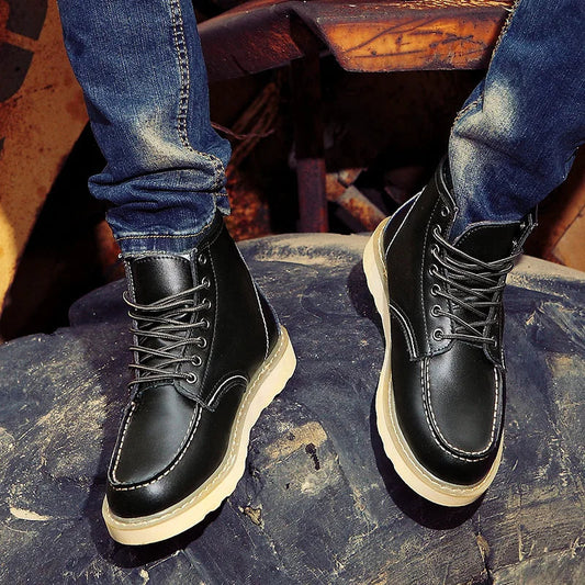 Retro Winter Boots | Men's Autumn and Winter Shoes