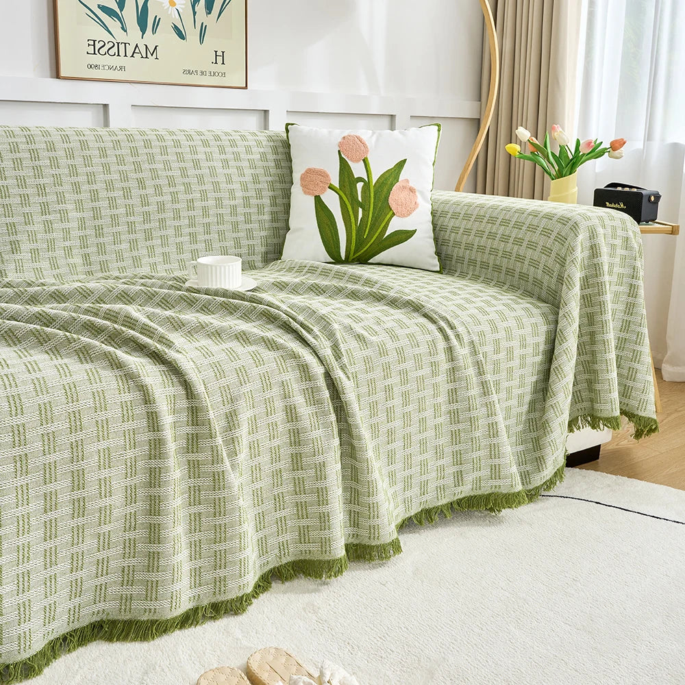 Reversible Sofa Cover - Oversized Design