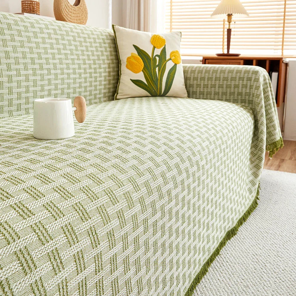 Reversible Sofa Cover - Oversized Design
