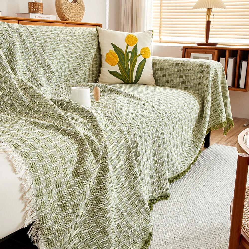 Reversible Sofa Cover - Oversized Design