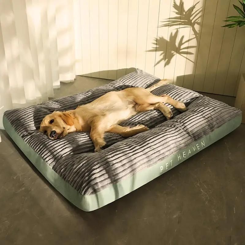 Ribbed Dog Bed
