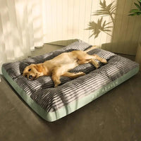 Ribbed Dog Bed