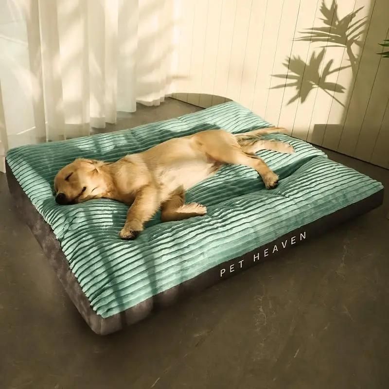 Ribbed Dog Bed