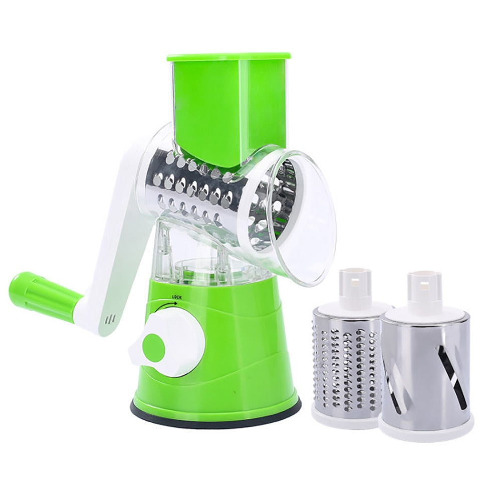 Rotary Grater and Vegetable Slicer