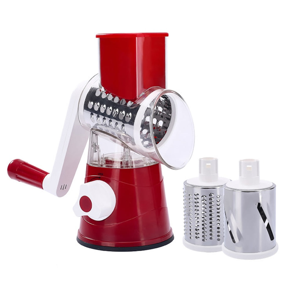 Rotary Grater and Vegetable Slicer