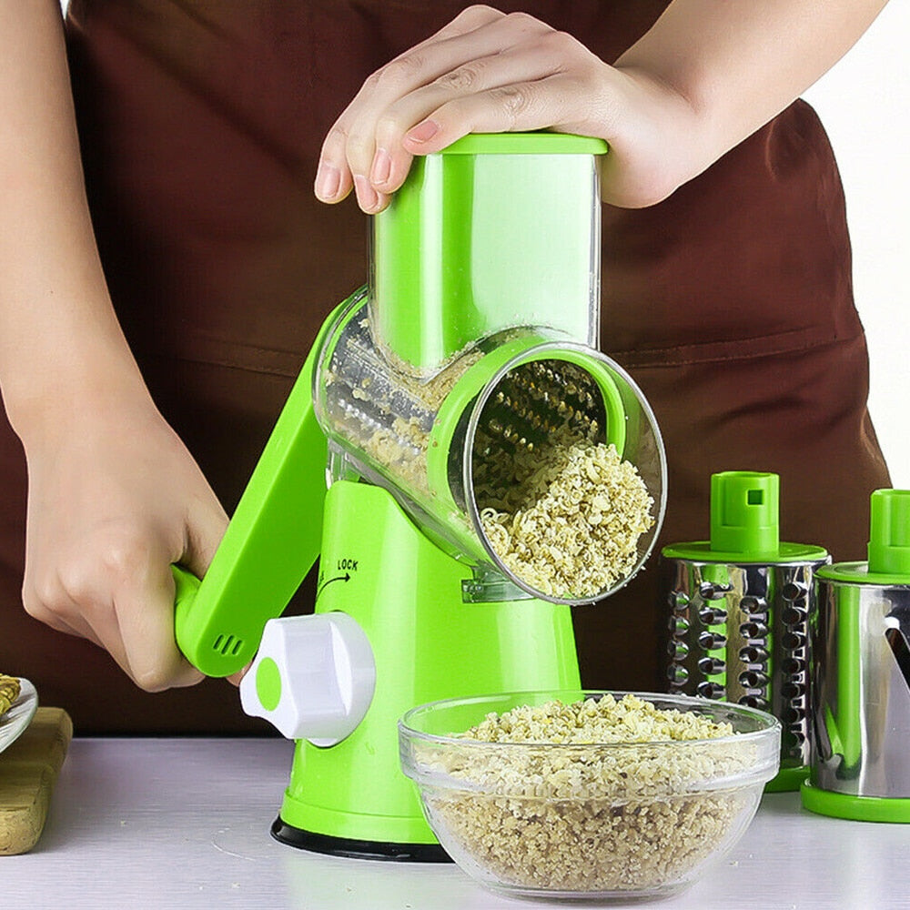 Rotary Grater and Vegetable Slicer