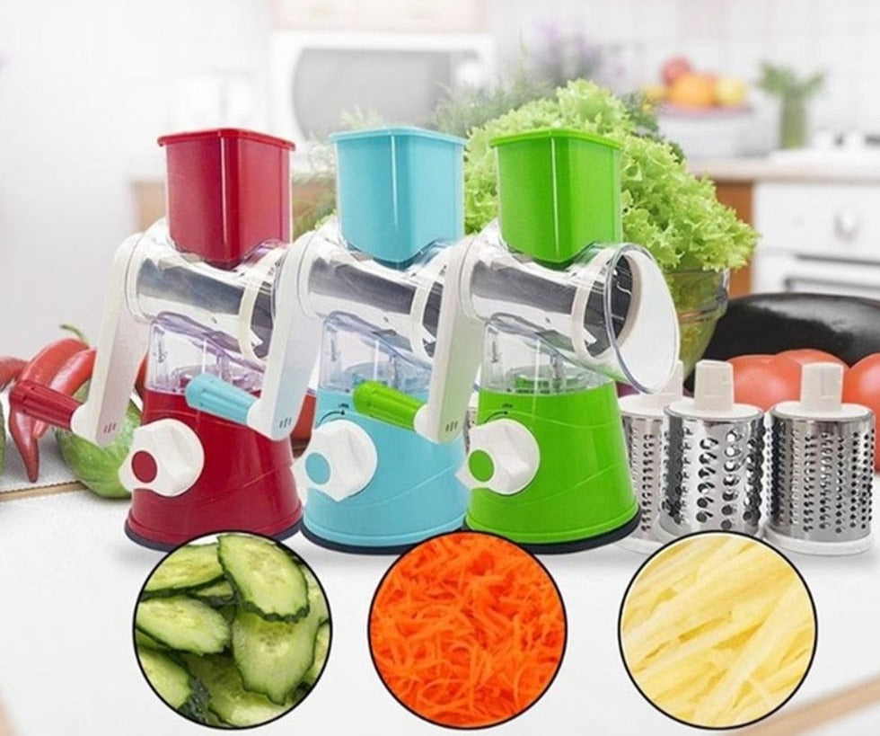 Rotary Grater and Vegetable Slicer