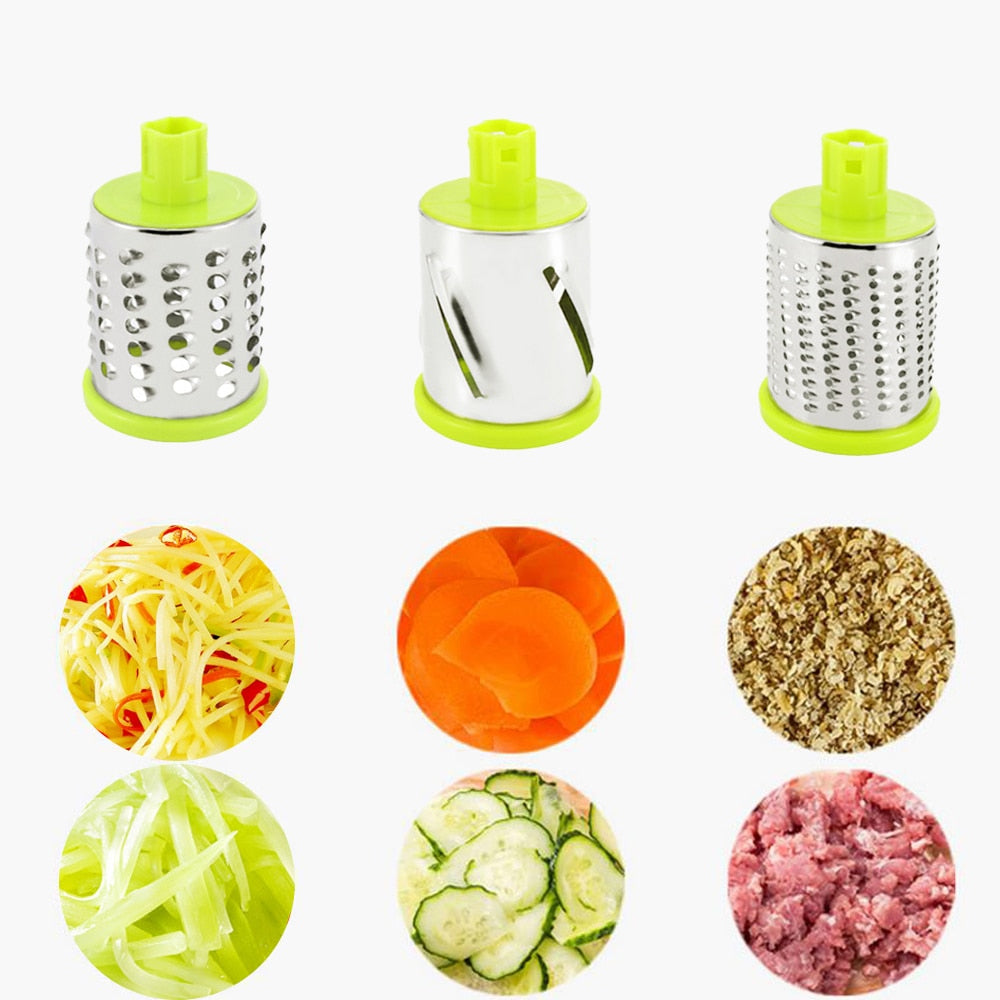 Rotary Grater and Vegetable Slicer