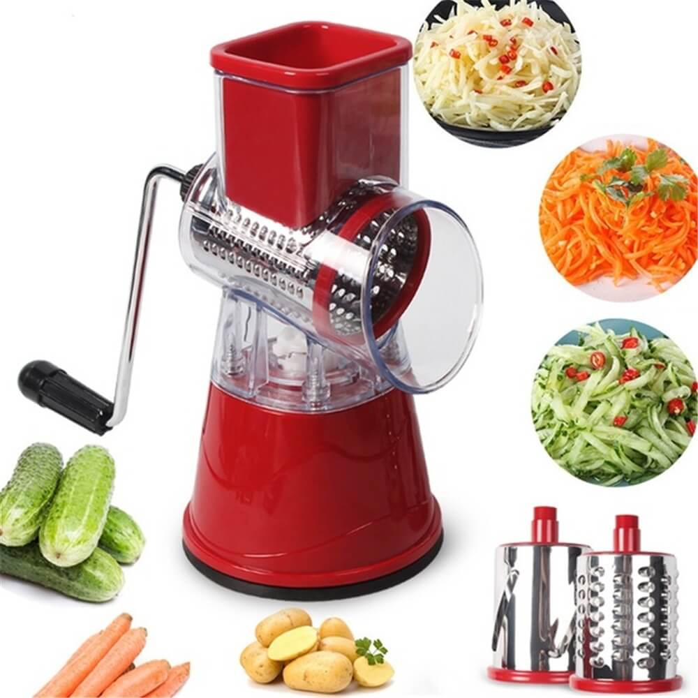 Rotary Grater and Vegetable Slicer