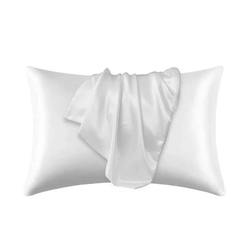 Satin Pillowcase with Hidden Zipper Closure