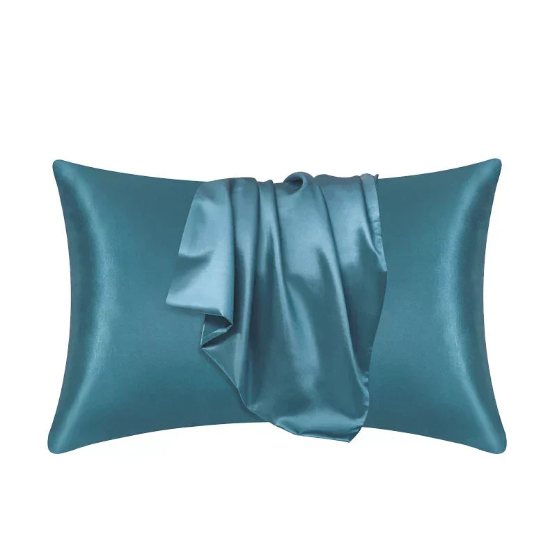 Satin Pillowcase with Hidden Zipper Closure