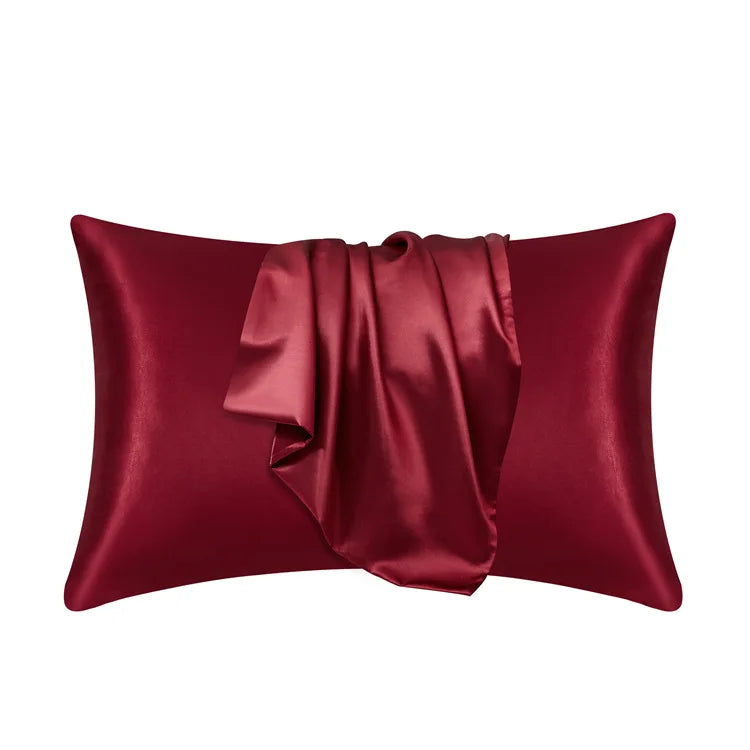 Satin Pillowcase with Hidden Zipper Closure
