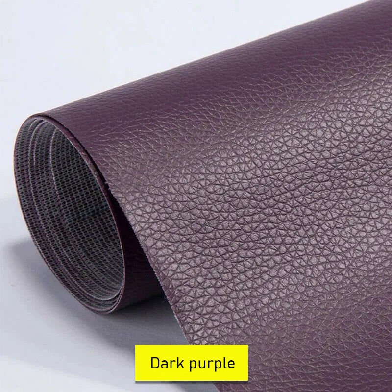 Self-Adhesive Cuttable Vegan Leather Sofa Repair Patch