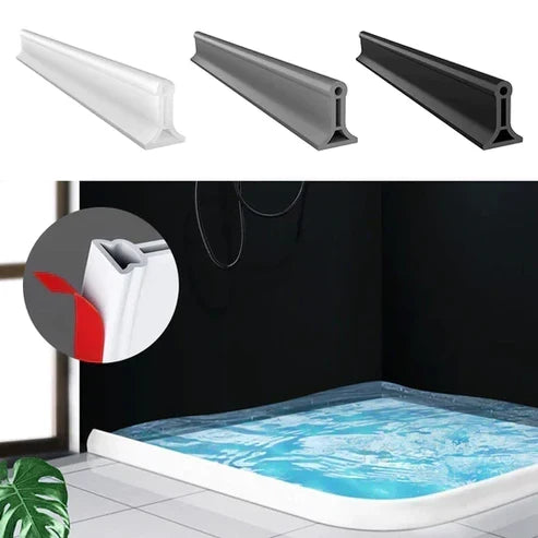 Shower Water Retention Seal – Keeps Bathroom Floors Dry and Prevents Slips