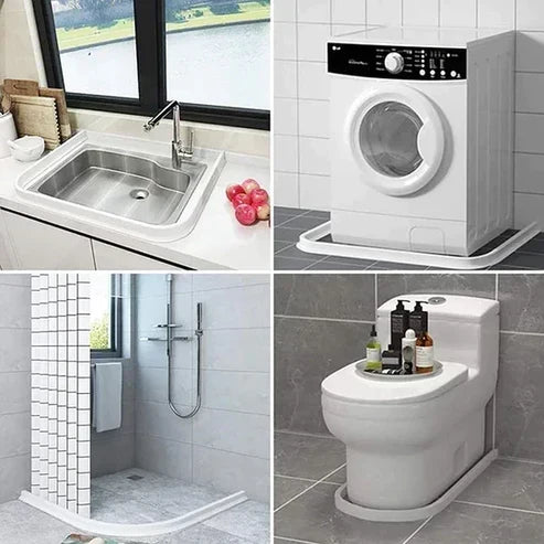 Shower Water Retention Seal – Keeps Bathroom Floors Dry and Prevents Slips