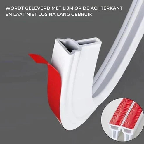 Shower Water Retention Seal – Keeps Bathroom Floors Dry and Prevents Slips