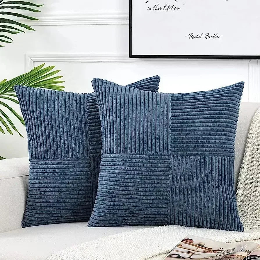 Soft Corduroy Throw Pillows for Living Room and Bedroom