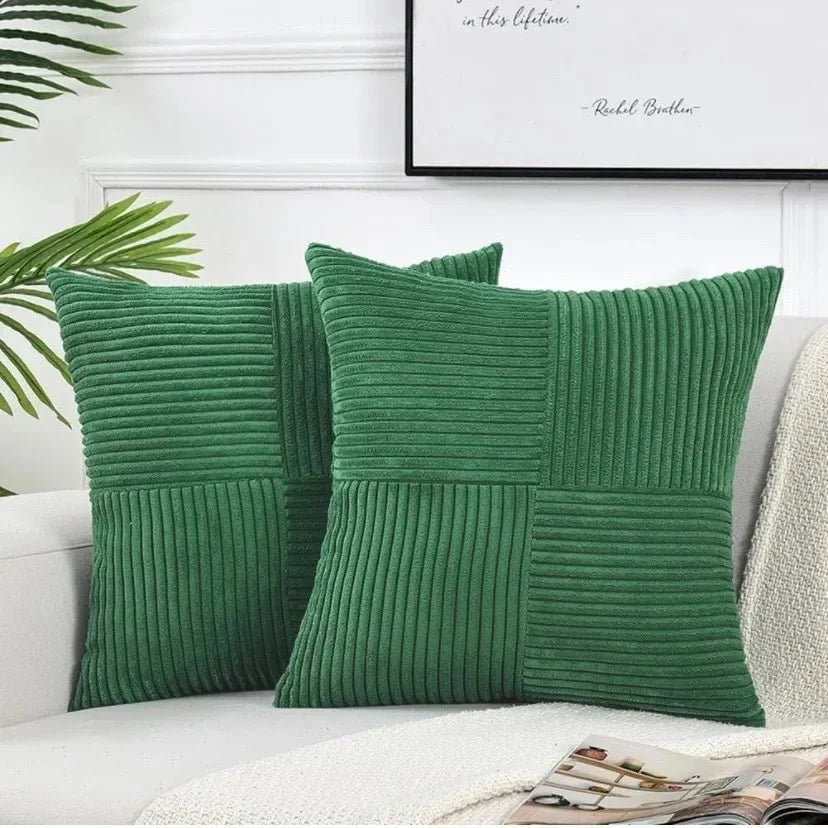 Soft Corduroy Throw Pillows for Living Room and Bedroom