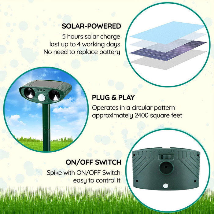 Solar Infrared Pest Repellent
