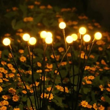 Solar Outdoor Firefly Garden LED Lights