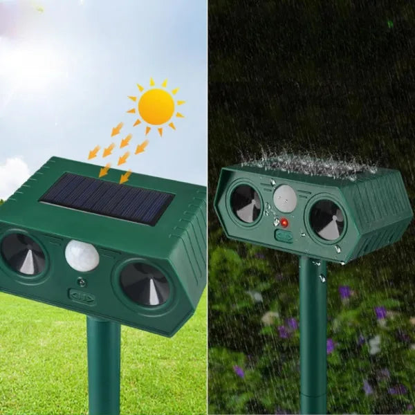 Solar-Powered Animal Repeller