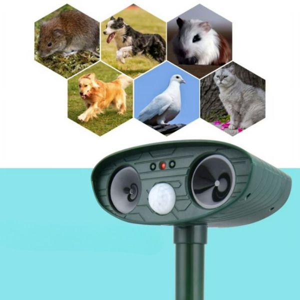 Solar-Powered Animal Repeller