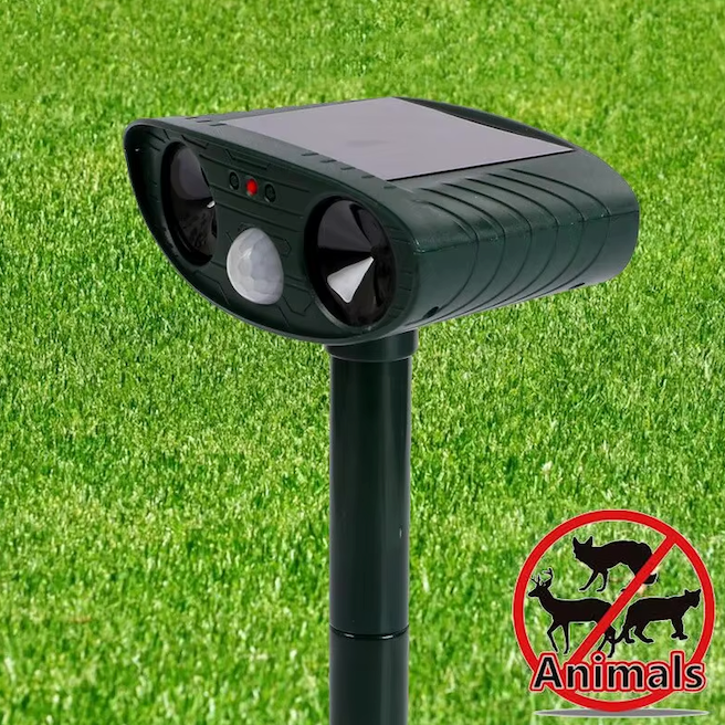 Solar-Powered Animal Repeller