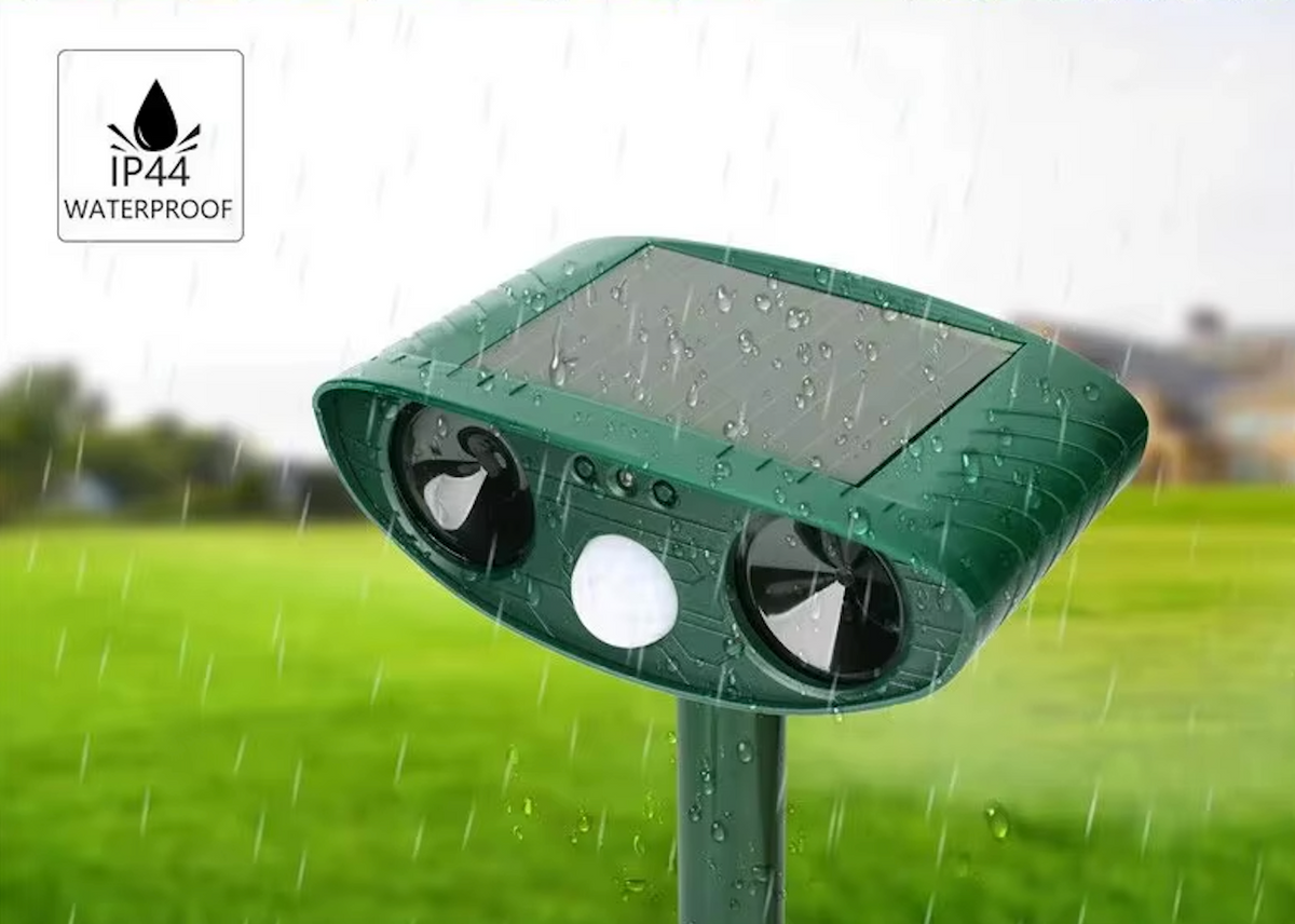 Solar-Powered Animal Repeller