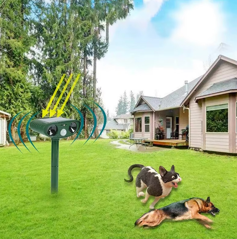 Solar-Powered Animal Repeller