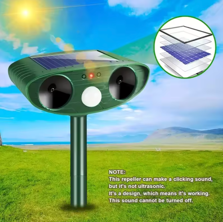Solar-Powered Animal Repeller