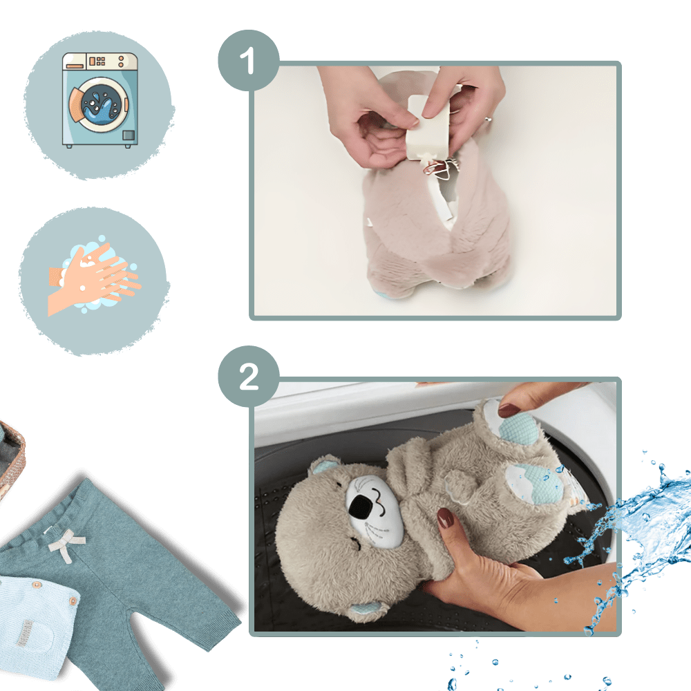 Soothing Plush Otter with Womb-Like Motion Sensation