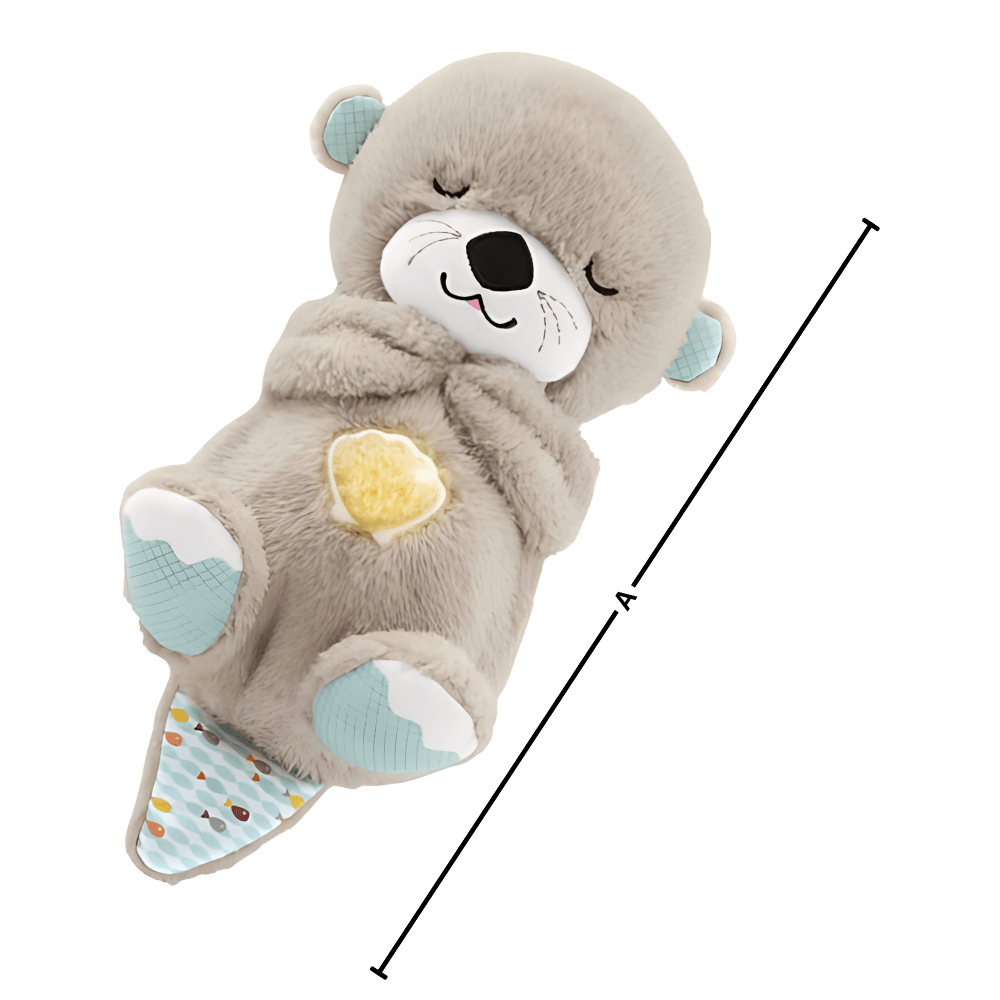 Soothing Plush Otter with Womb-Like Motion Sensation