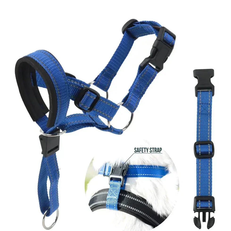 Stress-Free Anti-Barking and Anti-Biting Dog Muzzle Headcollar
