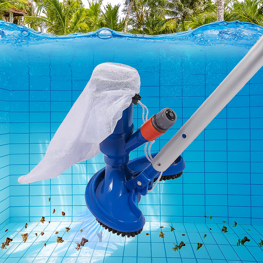 Swimming Pool Vacuum Cleaner with Debris Collection Bag