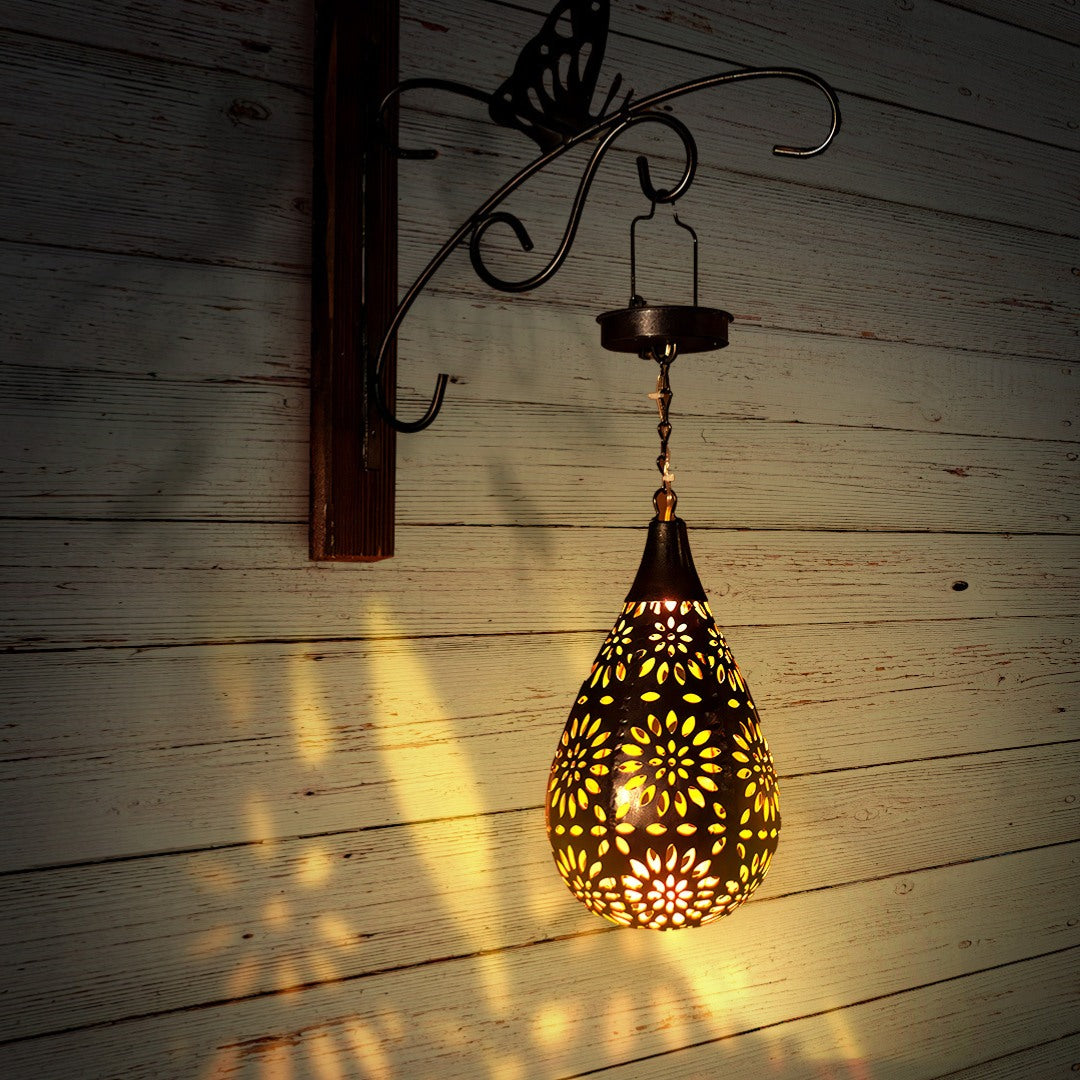 Teardrop Stainless Steel Solar Ambient Light
