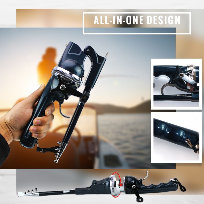Telescopic Fishing Rod Set (Compact & Complete) – Ready to Use Anywhere