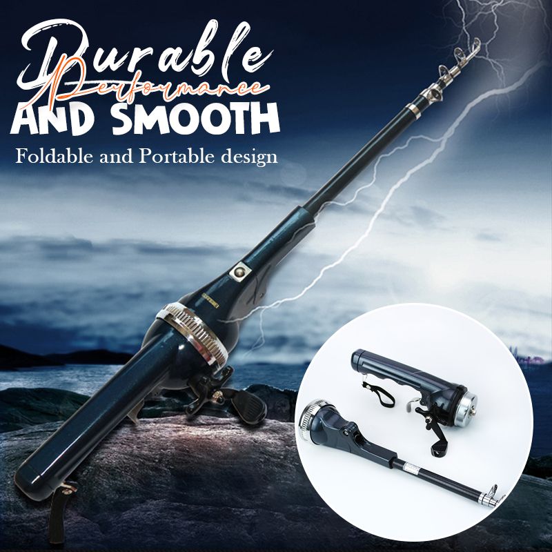 Telescopic Fishing Rod Set (Compact & Complete) – Ready to Use Anywhere