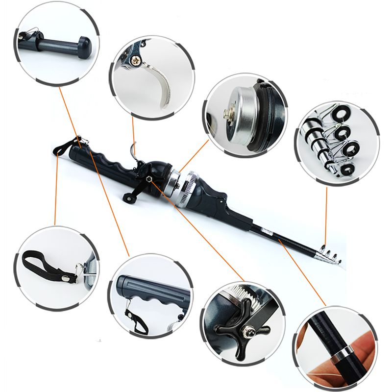 Telescopic Fishing Rod Set (Compact & Complete) – Ready to Use Anywhere