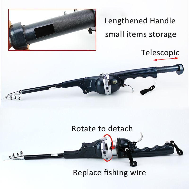 Telescopic Fishing Rod Set (Compact & Complete) – Ready to Use Anywhere