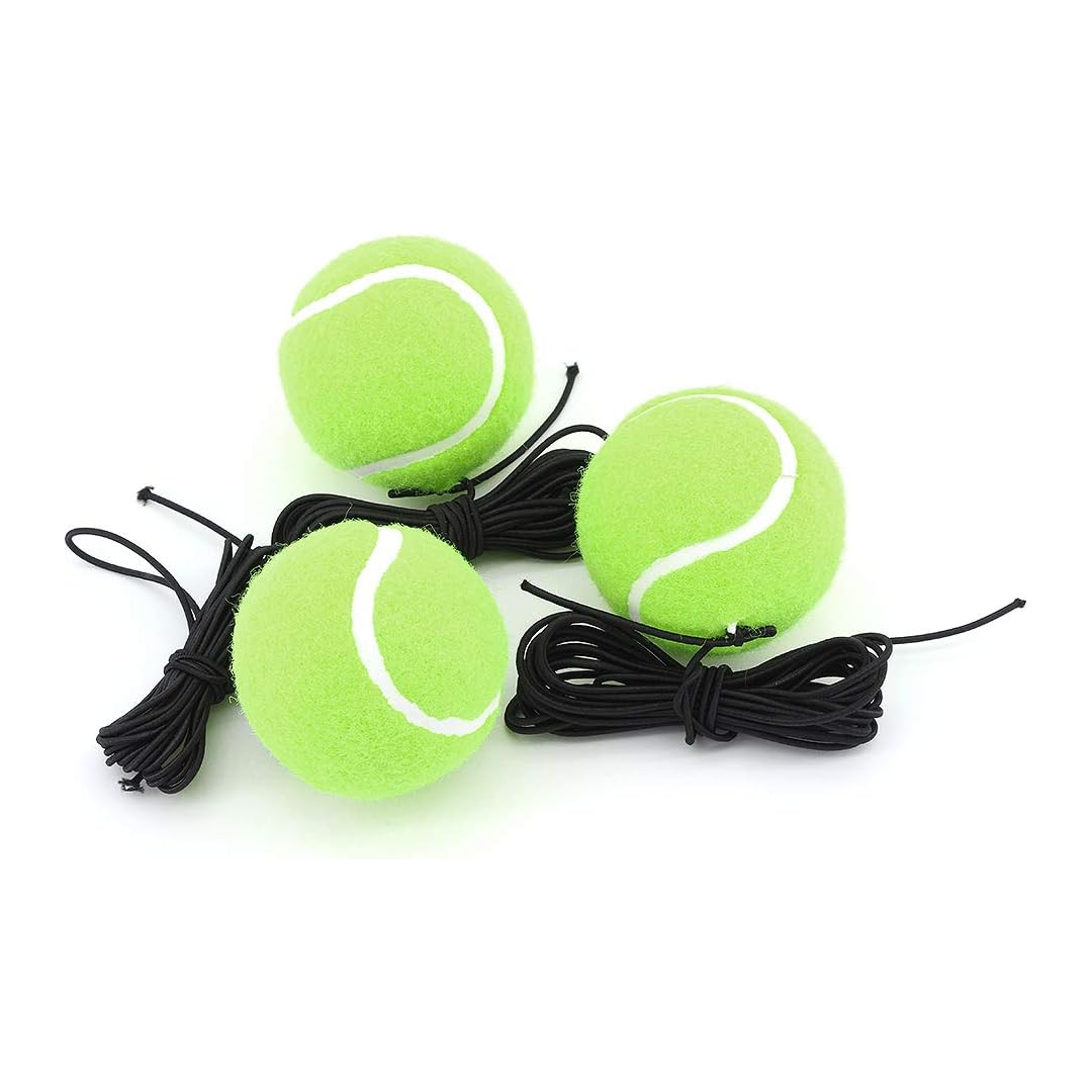 Tennis Trainer for Solo Training with 4 m Elastic Cord | Portable Training Aid