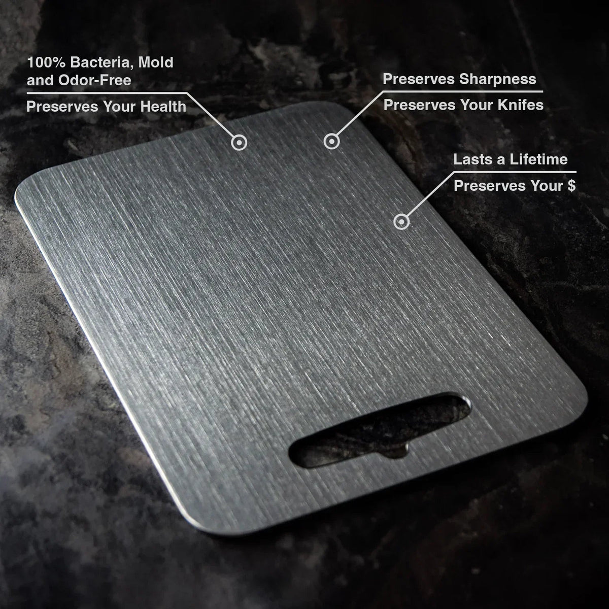 Titanium Antibacterial and Durable Kitchen Cutting Board