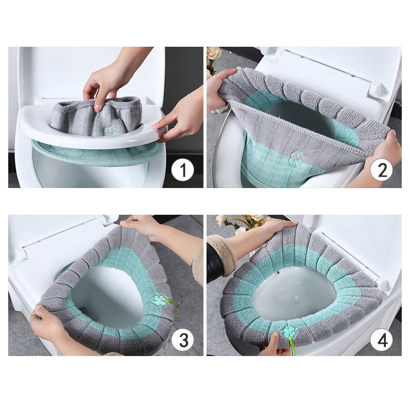 Toilet Seat Cushion with Handle