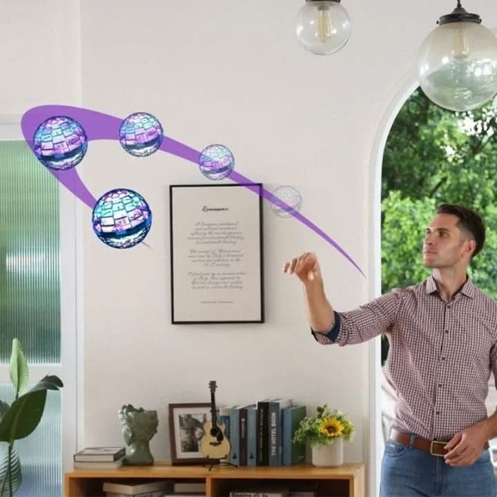 UFO Flying Drone Toy with Hand Control and Sensors (USB Charging)