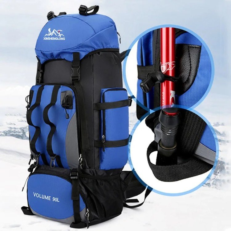 Ultralight 90L Waterproof Hiking Backpack