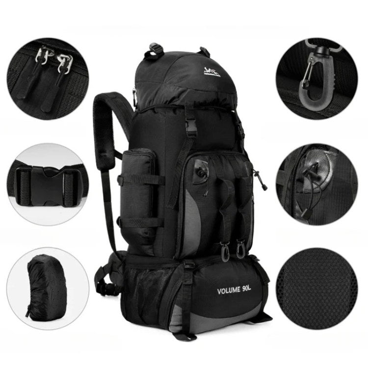 Ultralight 90L Waterproof Hiking Backpack